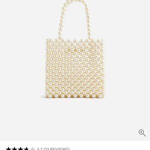 Elegant Pearl Beaded Handbag